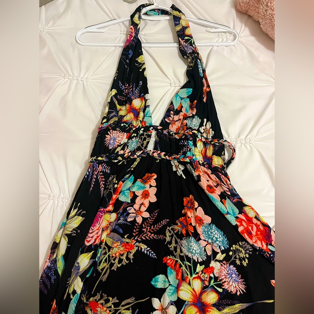 ILLA ILLA Anthropologie Backless Dress